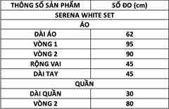 TUBYCATU | SERENA WHITE SET (LIMITED)