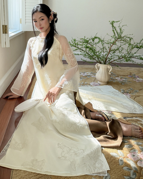 TUBYCATU | ÁO DÀI GIAO UYÊN (Không kèm quần)