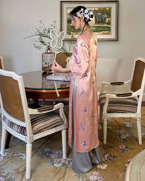 TUBYCATU | ÁO DÀI HỒ ĐIỆP (KHÔNG KÈM QUẦN)