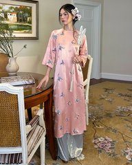 TUBYCATU | ÁO DÀI HỒ ĐIỆP (KHÔNG KÈM QUẦN)