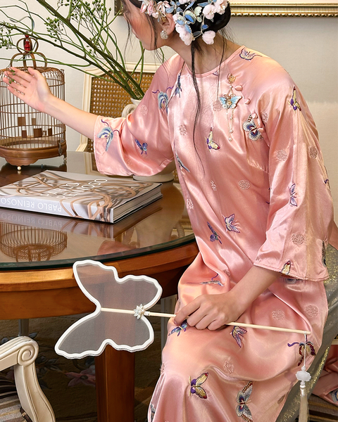 TUBYCATU | ÁO DÀI HỒ ĐIỆP (KHÔNG KÈM QUẦN)