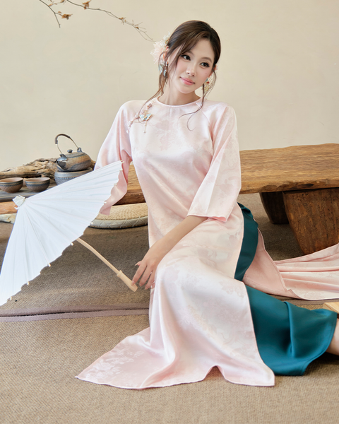 TUBYCATU | ÁO DÀI LAM AN NHIỀU MÀU (Không kèm quần)