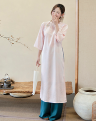 TUBYCATU | ÁO DÀI LAM AN NHIỀU MÀU (Không kèm quần)