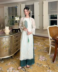 TUBYCATU | ÁO DÀI NGỌC HOA (Không kèm quần)