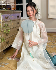 TUBYCATU | ÁO DÀI NGỌC HOA (Không kèm quần)