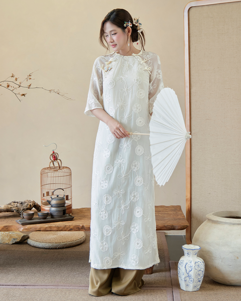 TUBYCATU | ÁO DÀI NHÃ VÂN (Không kèm quần)