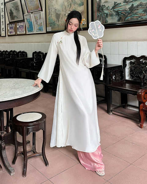 TUBYCATU | ÁO DÀI TƠ VÂN KHIẾT (Không kèm quần)