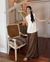 TUBYCATU | ÁO KEM THÊU KIM HOA