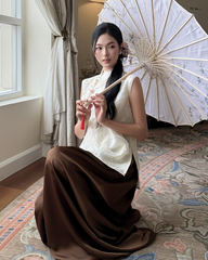 TUBYCATU | ÁO KEM THÊU KIM HOA