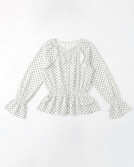 TUBYCATU | ÁO ARI DOT BLOUSE (Freesize)