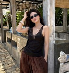 TUBYCATU | ÁO BUTTERFLY MESH TOP