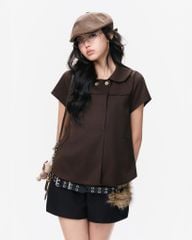 TUBYCATU | QUẦN NGẮN EDEN BLACK SHORT (Không kèm belt và phụ kiện)