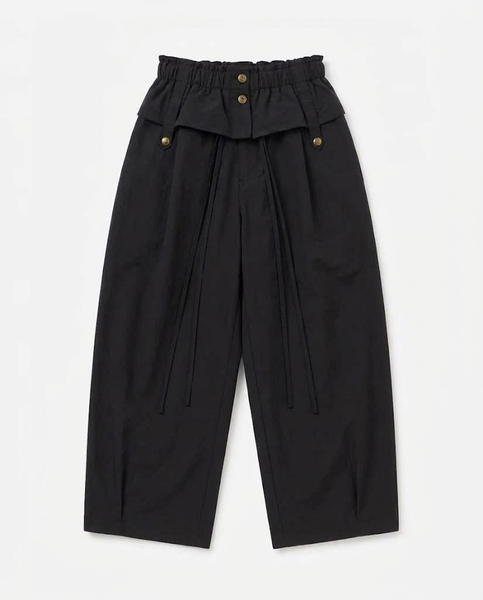 TUBYCATU | QUẦN DÙ MÀU ĐEN EMBER PANTS (Freesize)