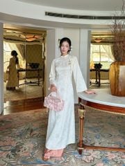 TUBYCATU | ÁO DÀI DIỄM HOA (KHÔNG KÈM QUẦN)