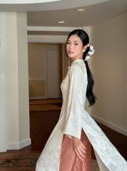 TUBYCATU | ÁO DÀI DIỄM HOA (KHÔNG KÈM QUẦN)