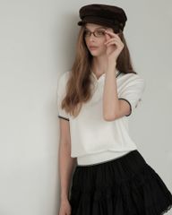 TUBYCATU | Áo polo dệt kim Alina Knit Top