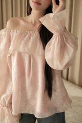 TUBYCATU | Pink Flower Top