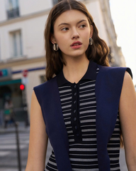 TUBYCATU | ÁO RETRO STRIPE POLO