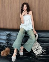 TUBYCATU | LYLOU LACE TOP - WHITE