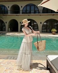 TUBYCATU | Blair White Skirt