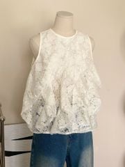 TUBYCATU | Ally Ruffle Top kèm lót