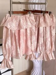 TUBYCATU | Pink Flower Top