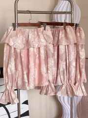 TUBYCATU | Pink Flower Top