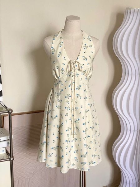 TUBYCATU | Blue Floral Dress