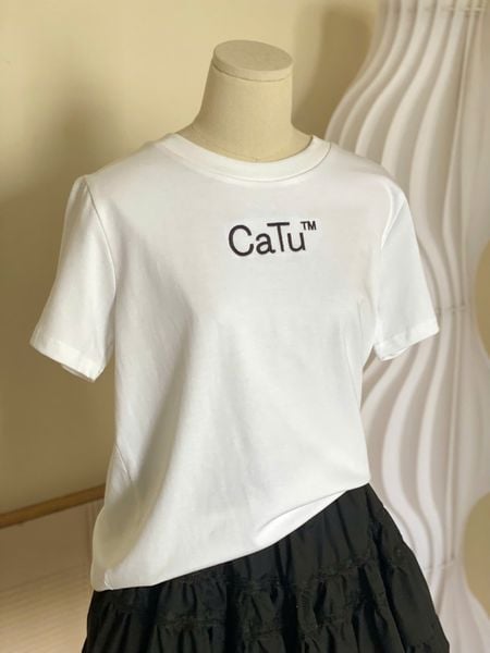 TUBYCATU | Áo thun trắng basic CATU