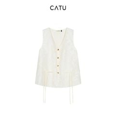 TUBYCATU | Sophie begie lace top