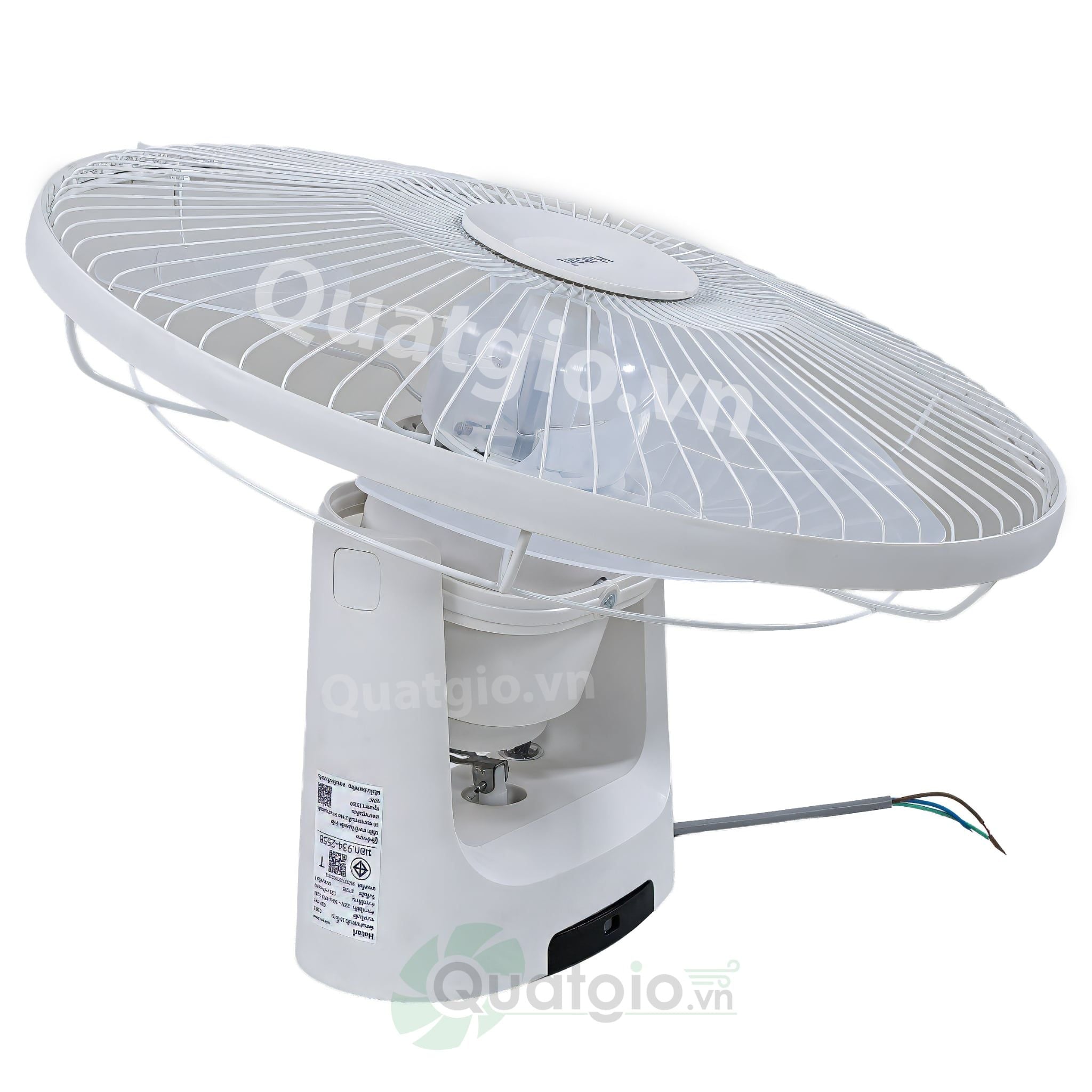 [Hỏa tốc] Quạt Thái Lan đảo trần Hatari C16R1 47W - Remote