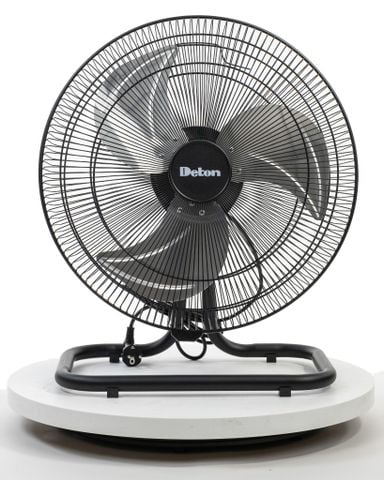 Quạt sàn công nghiệp Deton CF-45G - 75W ( Sơn đen / Xi mạ )