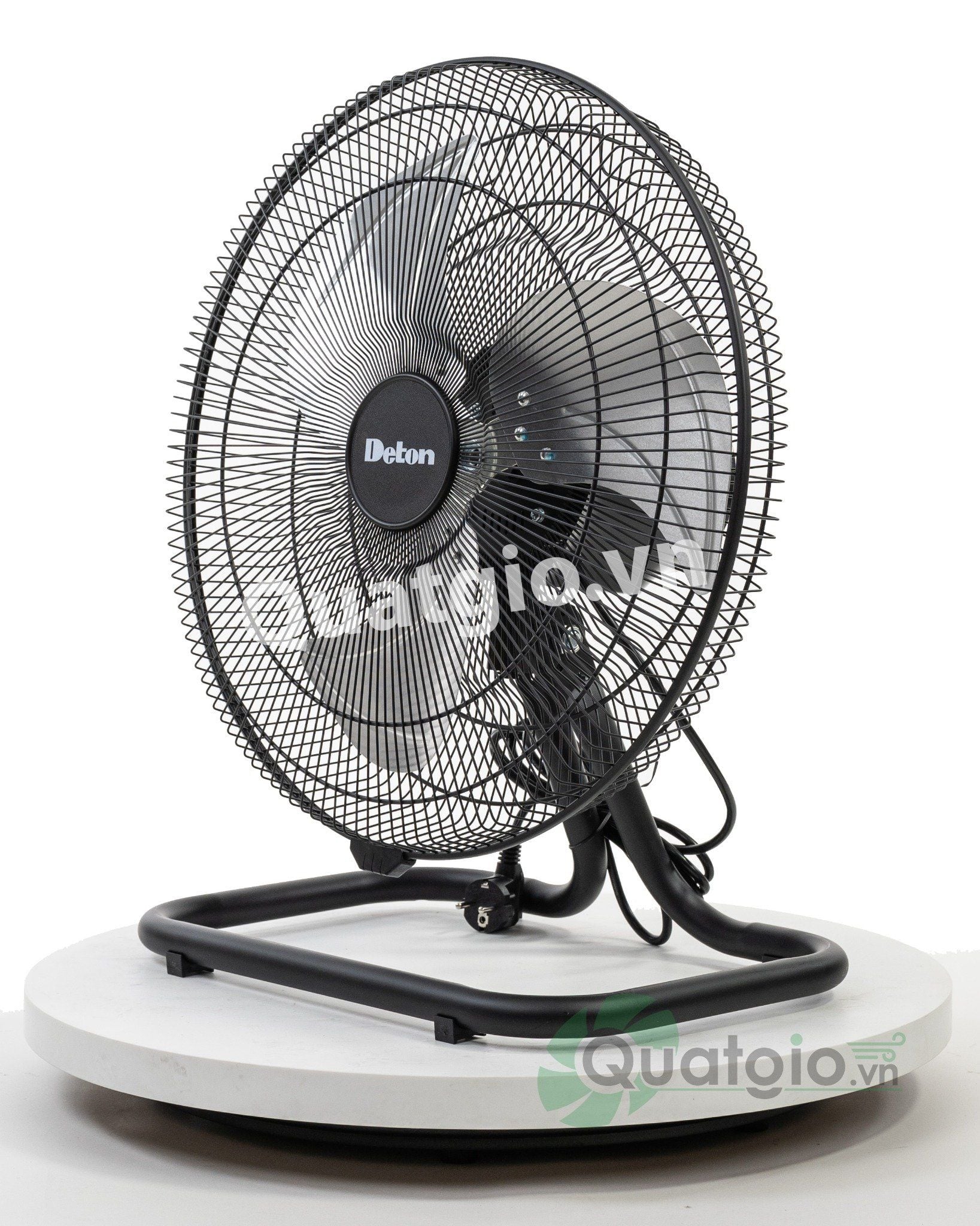 Quạt sàn công nghiệp Deton CF-45G - 75W ( Sơn đen / Xi mạ )