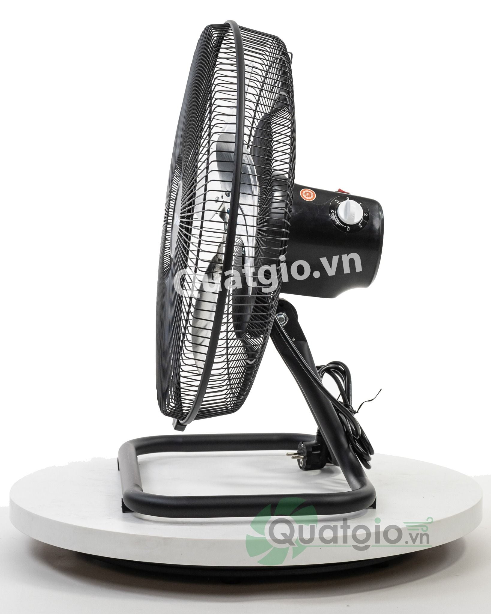 Quạt sàn công nghiệp Deton CF-45G - 75W ( Sơn đen / Xi mạ )