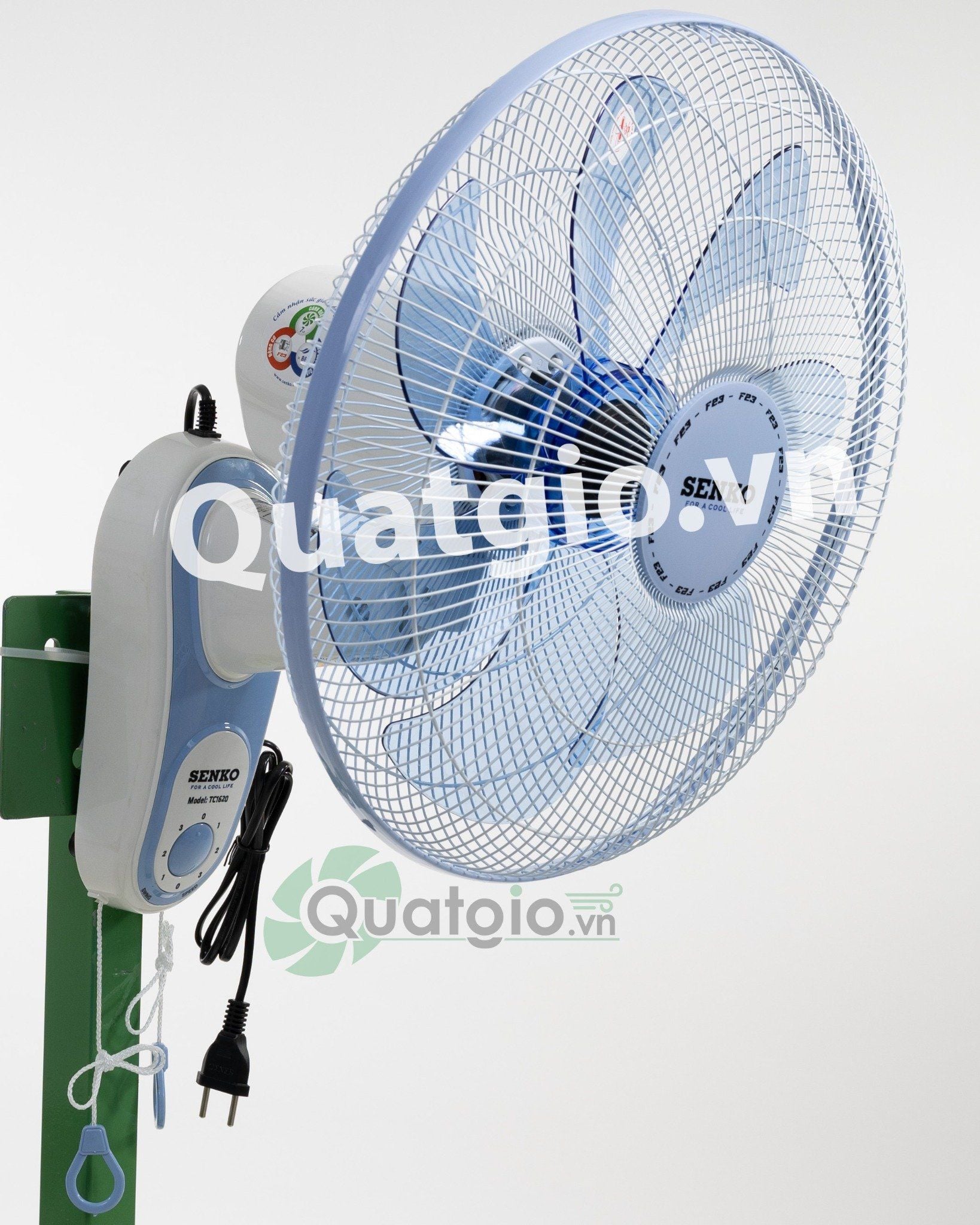 [Hỏa tốc] Quạt treo SENKO TC1620 65w - Dây giật