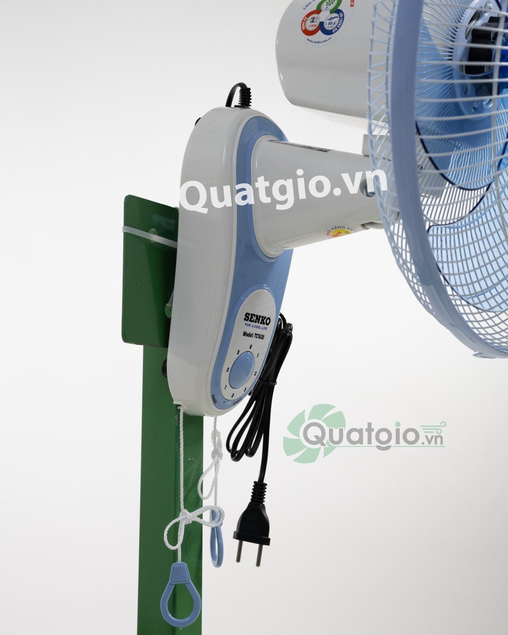 [Hỏa tốc] Quạt treo SENKO TC1620 65w - Dây giật