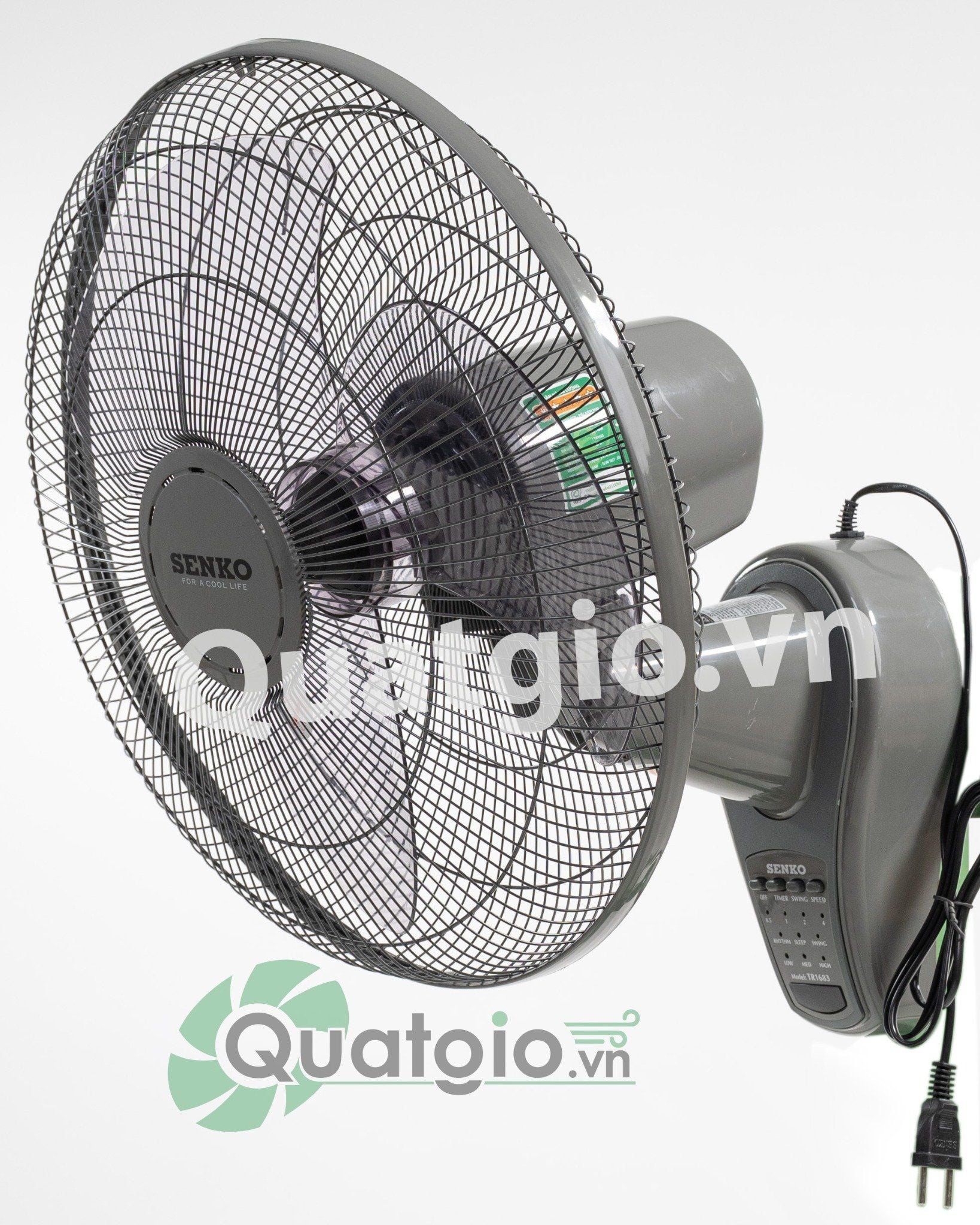 [Hỏa tốc] Quạt treo Senko TR1683 47w - Remote