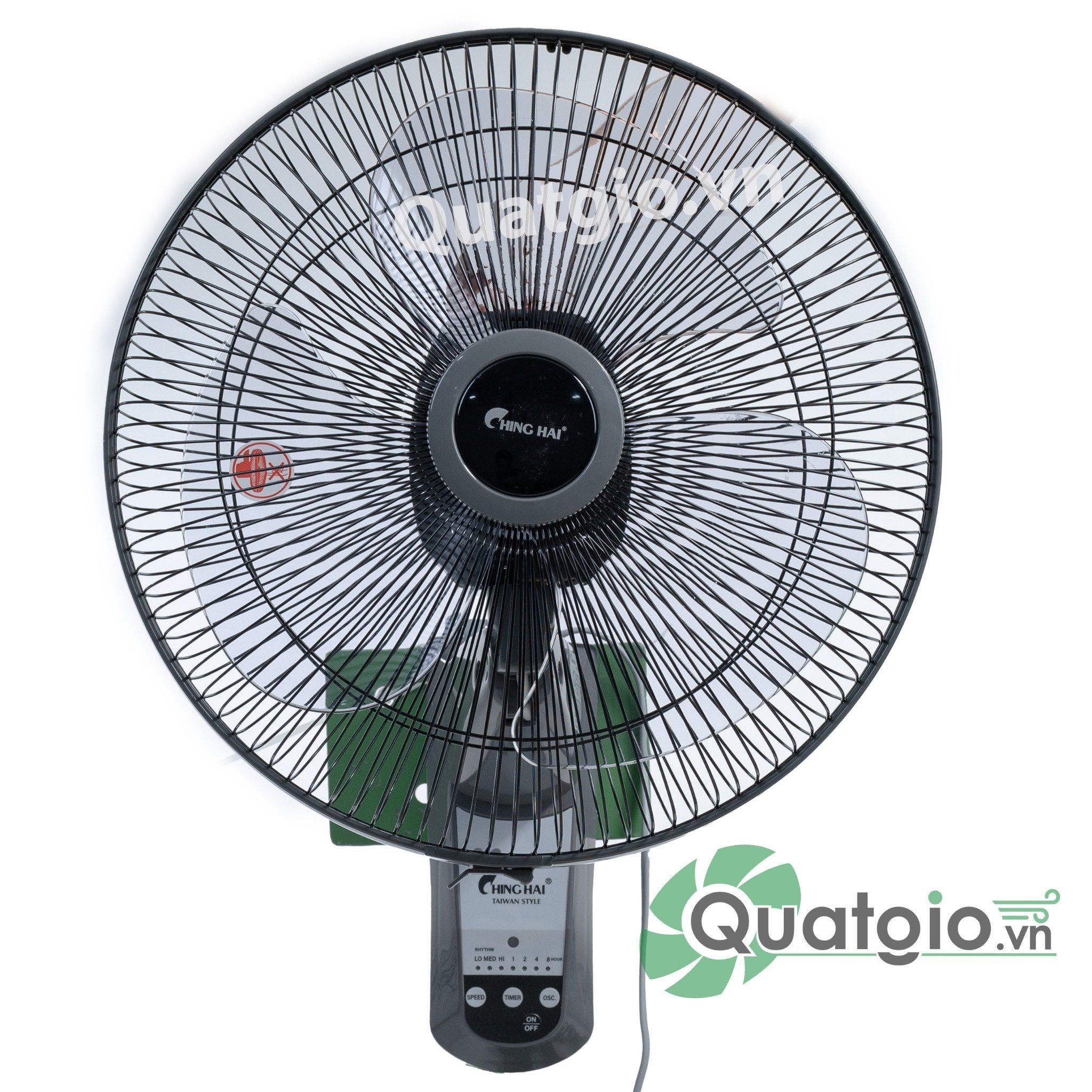 Quạt treo tường Chinghai W615A2 có điều khiển