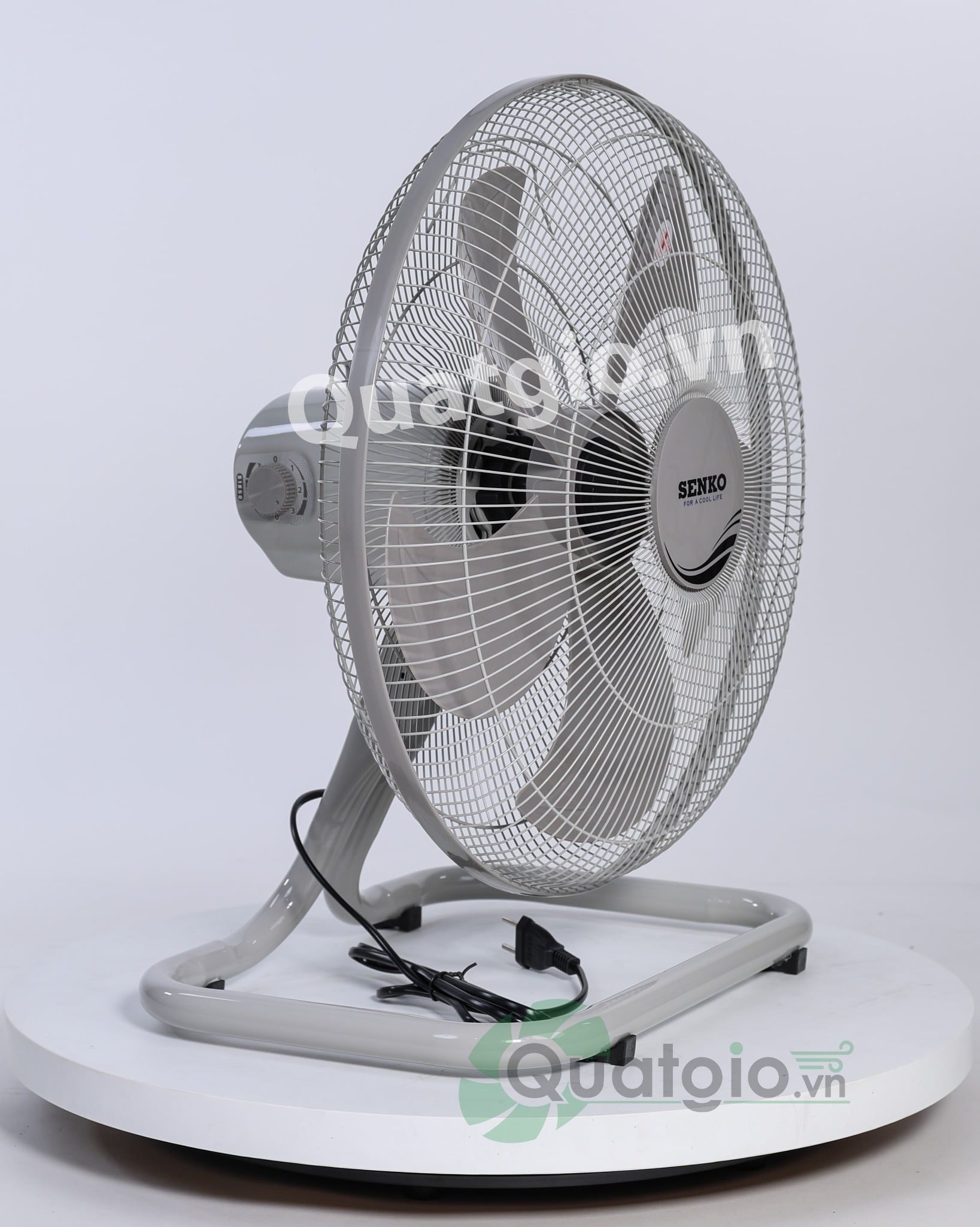 [ New 2026 ] Quạt sàn Senko S1850 -75W (Vàng cam/Kem nâu)