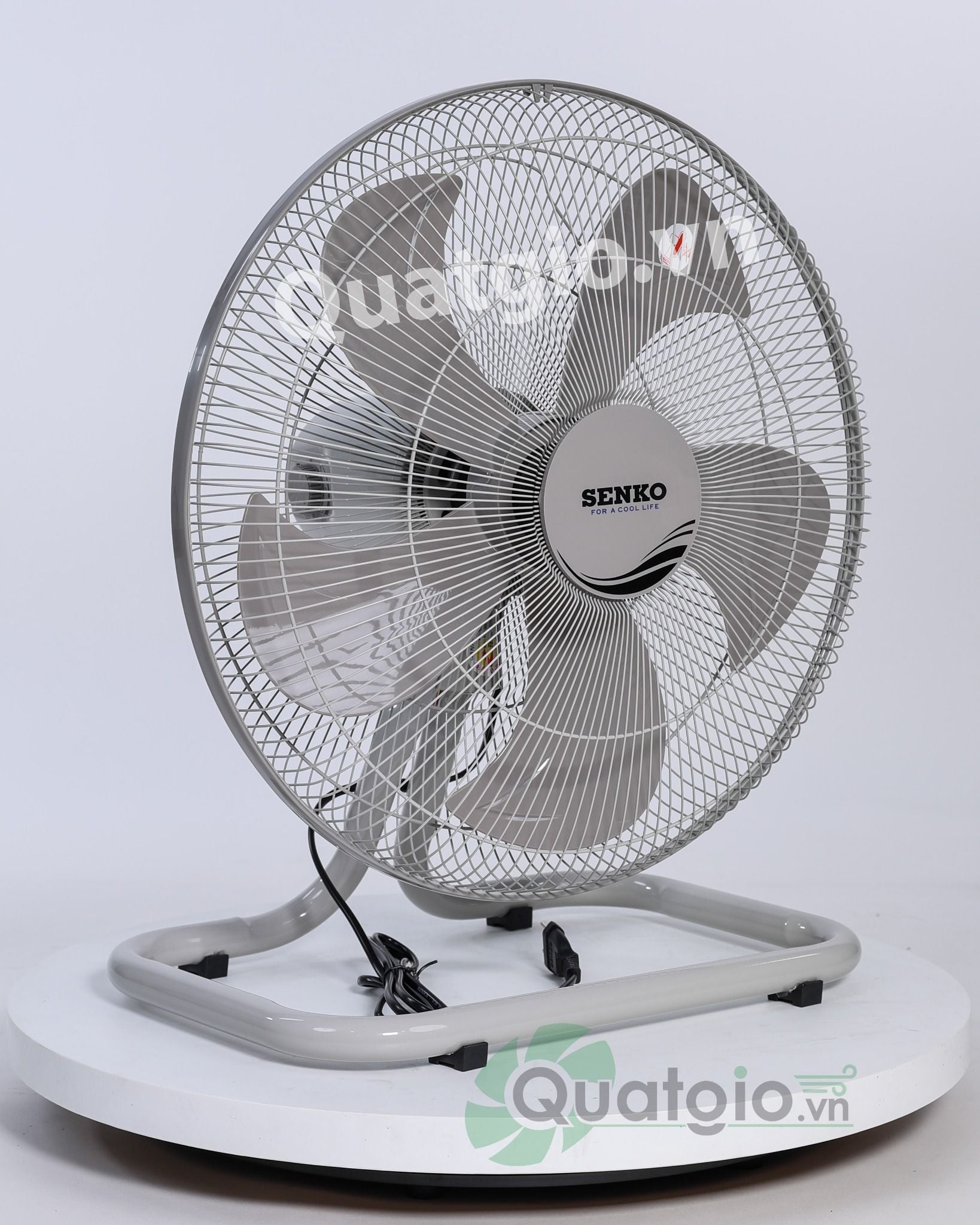 [ New 2026 ] Quạt sàn Senko S1850 -75W (Vàng cam/Kem nâu)