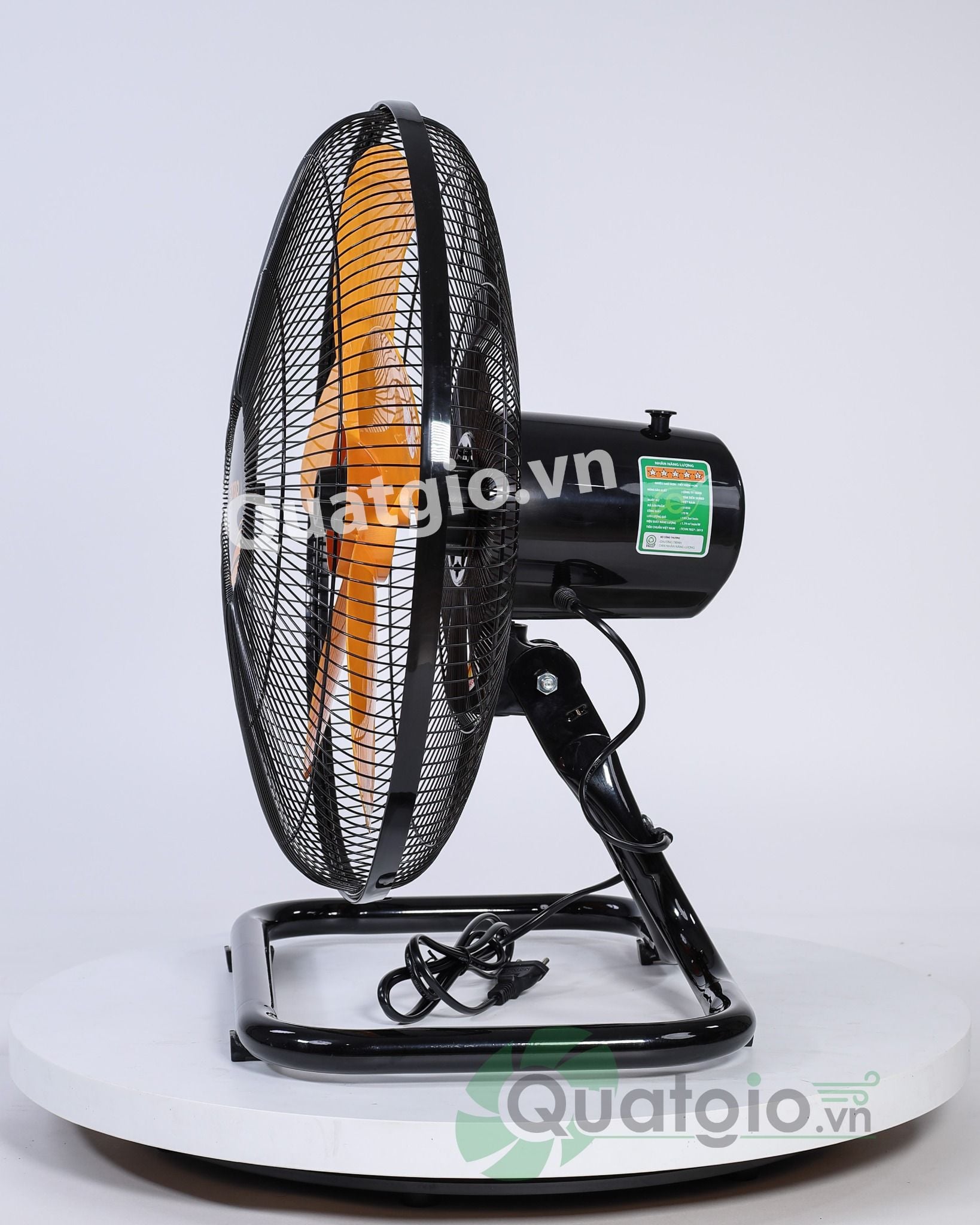 [ New 2026 ] Quạt sàn Senko S1850 -75W (Vàng cam/Kem nâu)