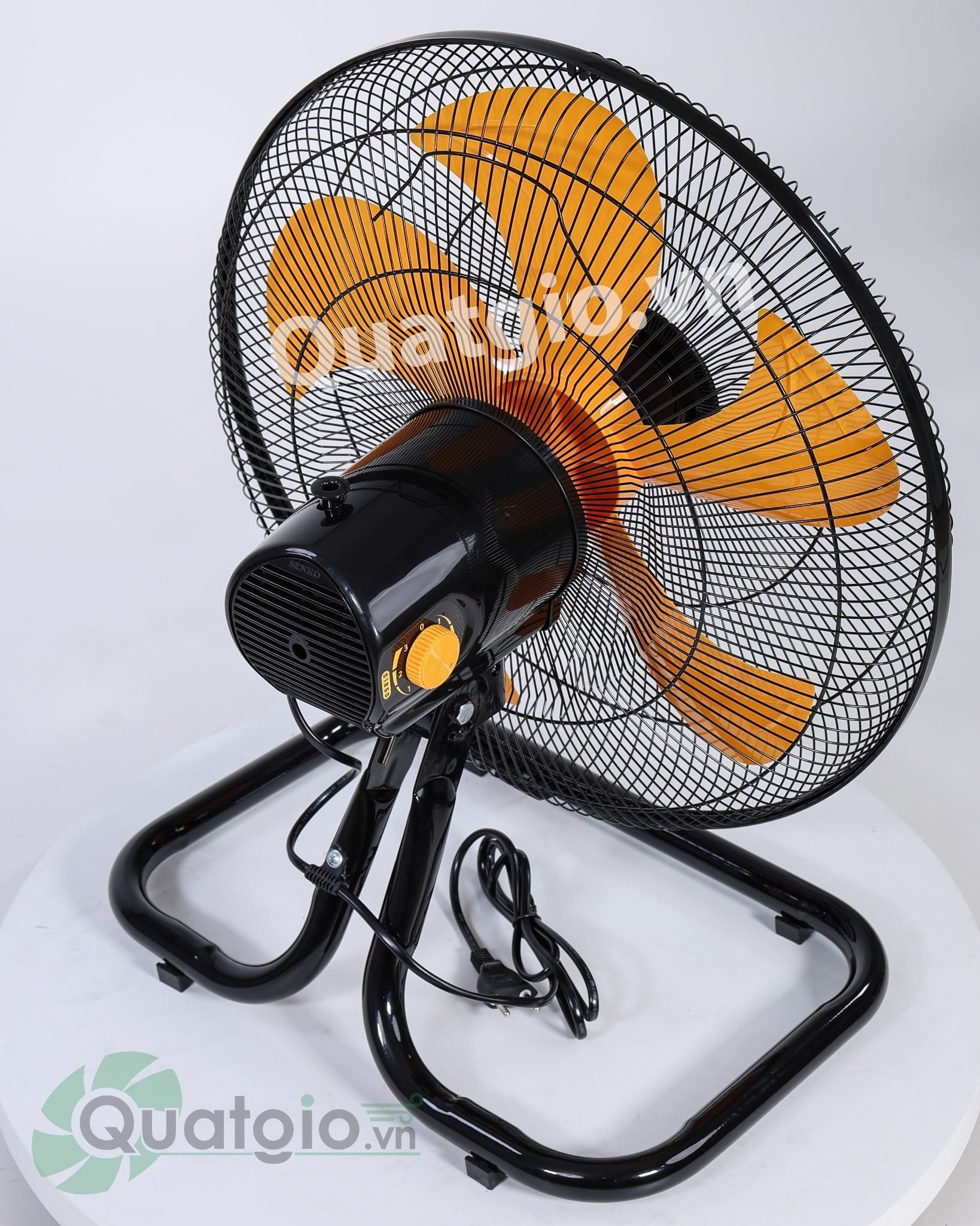 [ New 2026 ] Quạt sàn Senko S1850 -75W (Vàng cam/Kem nâu)