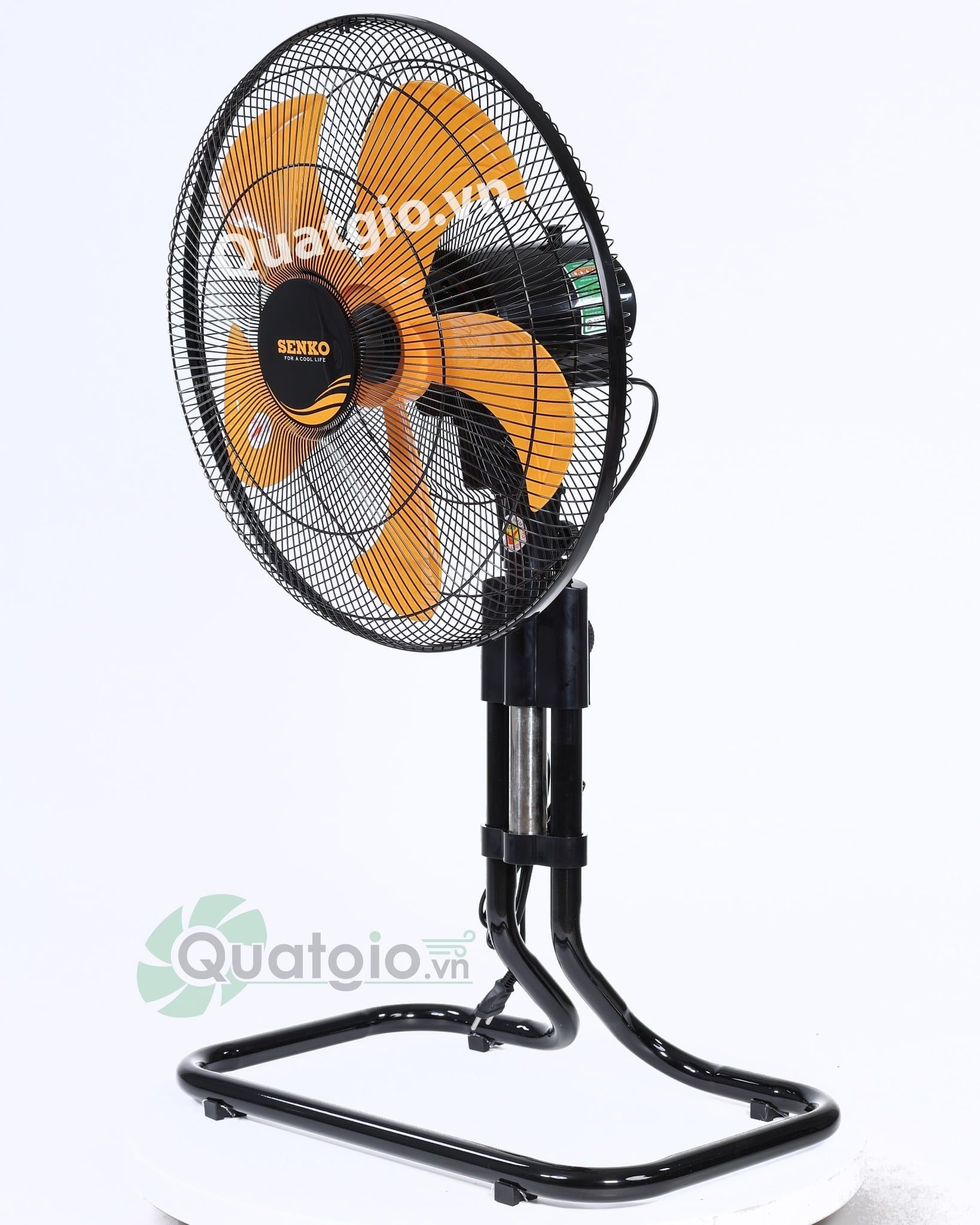 [ New 2026 ] Quạt sàn lỡ Senko SL1830 - 75W (Vàng cam/Kem nâu)