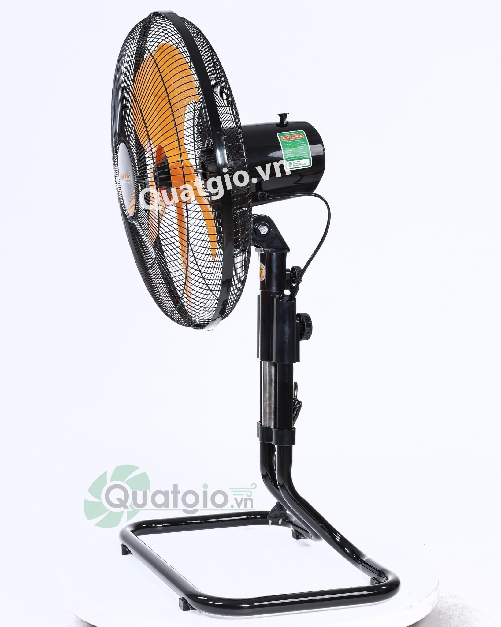 [ New 2026 ] Quạt sàn lỡ Senko SL1830 - 75W (Vàng cam/Kem nâu)