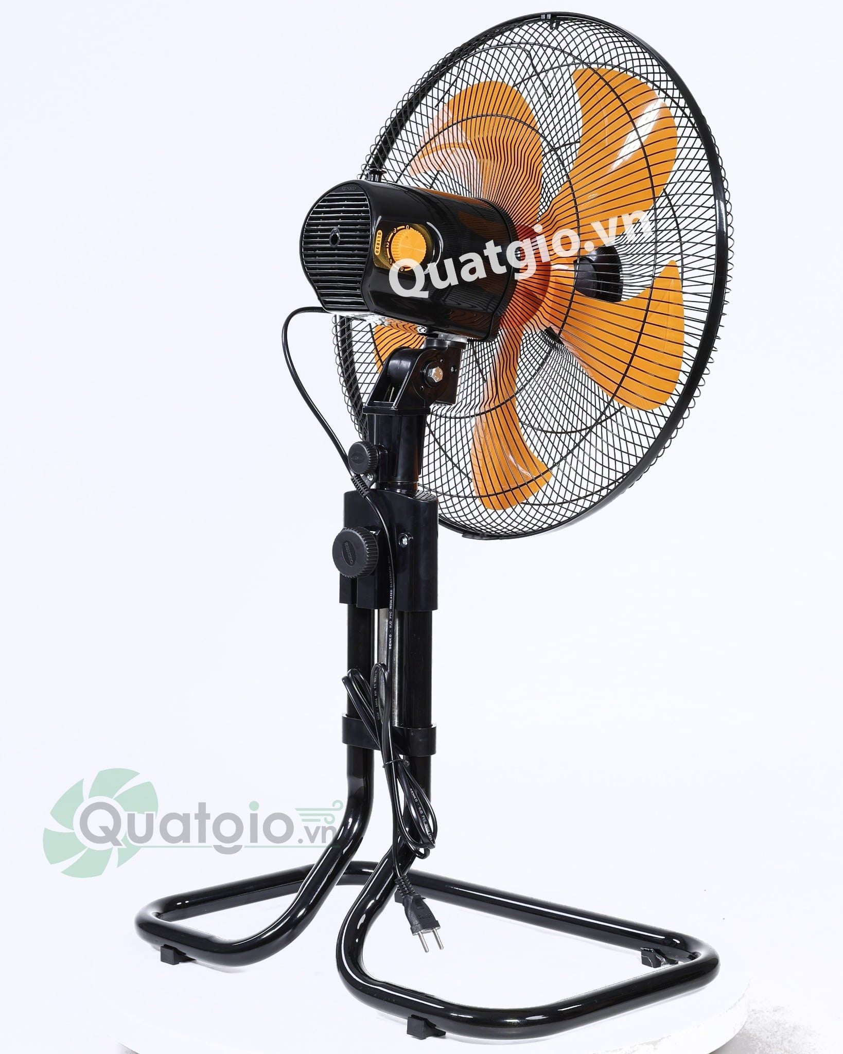 [ New 2026 ] Quạt sàn lỡ Senko SL1830 - 75W (Vàng cam/Kem nâu)