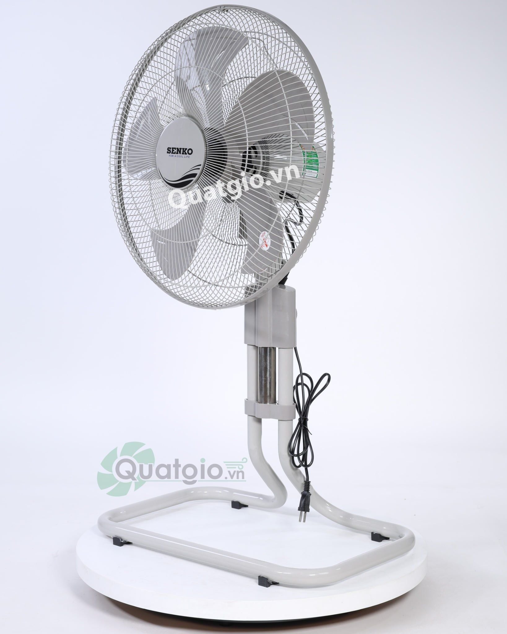 [ New 2026 ] Quạt sàn lỡ Senko SL1830 - 75W (Vàng cam/Kem nâu)