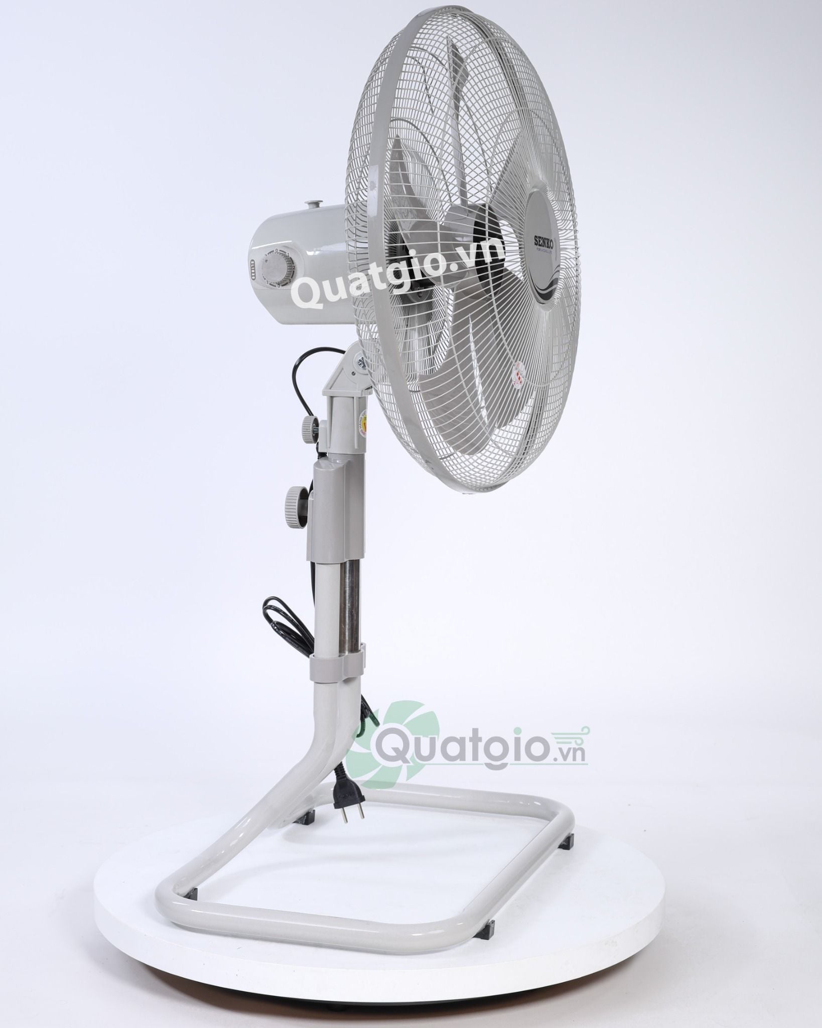 [ New 2026 ] Quạt sàn lỡ Senko SL1830 - 75W (Vàng cam/Kem nâu)