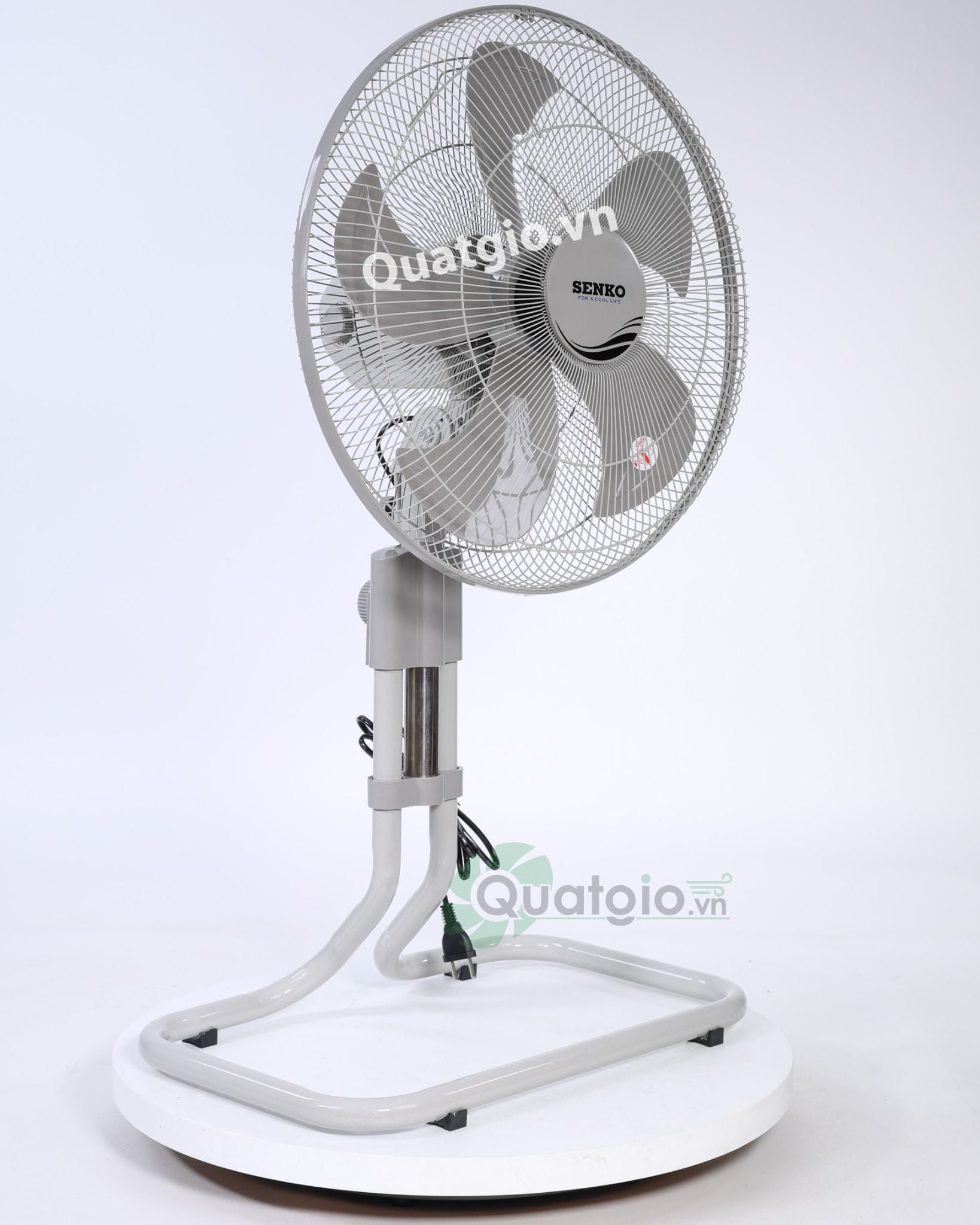 [ New 2026 ] Quạt sàn lỡ Senko SL1830 - 75W (Vàng cam/Kem nâu)