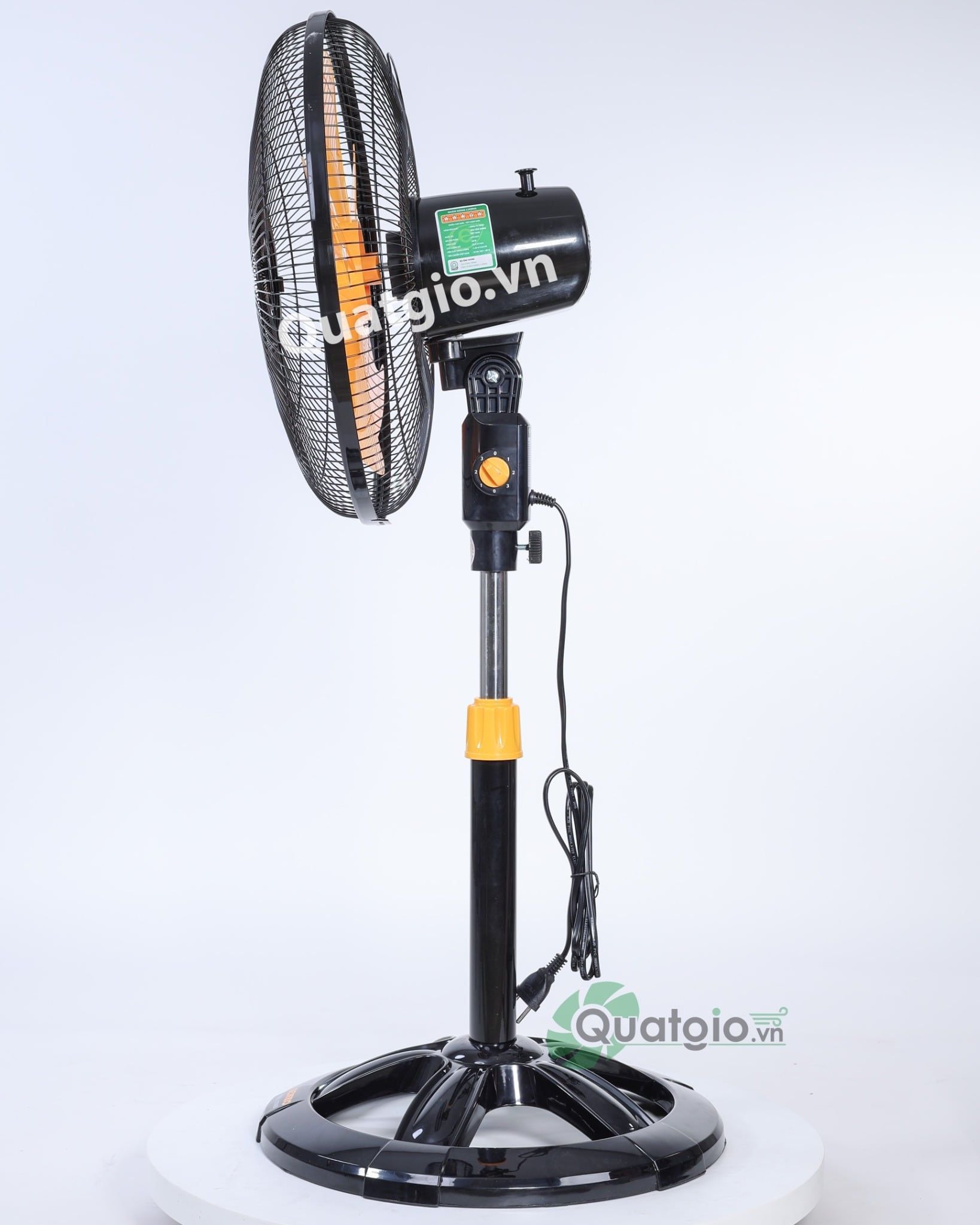 [ New 2026 ] Quạt lửng Senko LTS1633 - 60W - (Đen cam/Kem nâu)