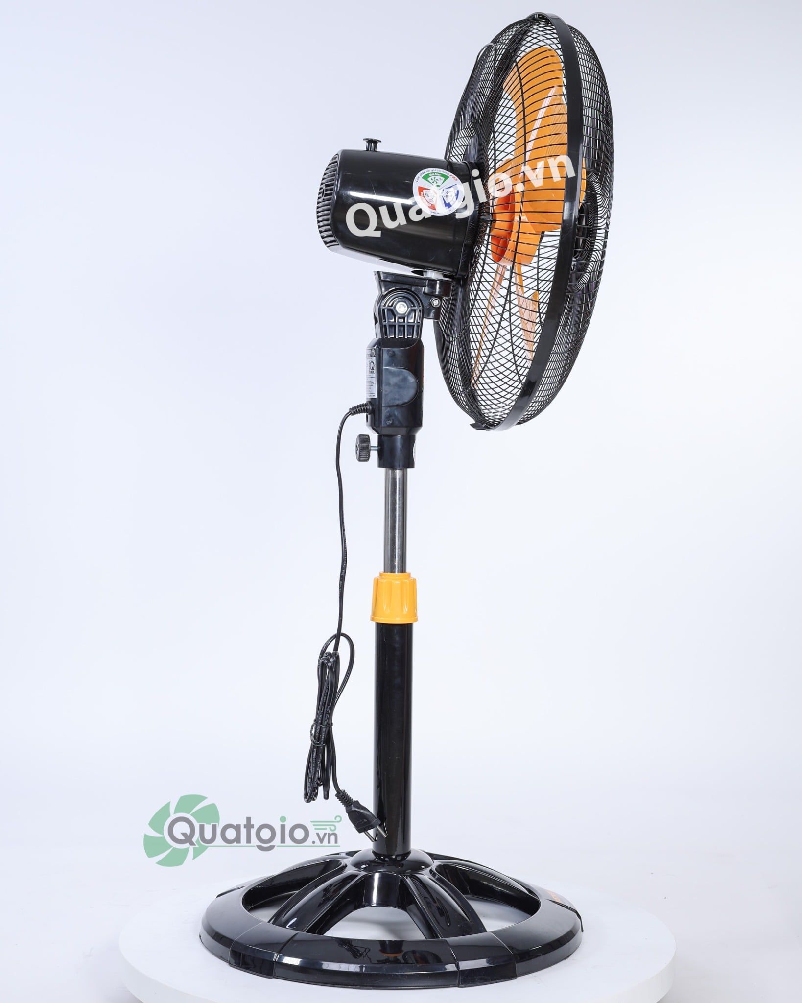 [ New 2026 ] Quạt lửng Senko LTS1633 - 60W - (Đen cam/Kem nâu)